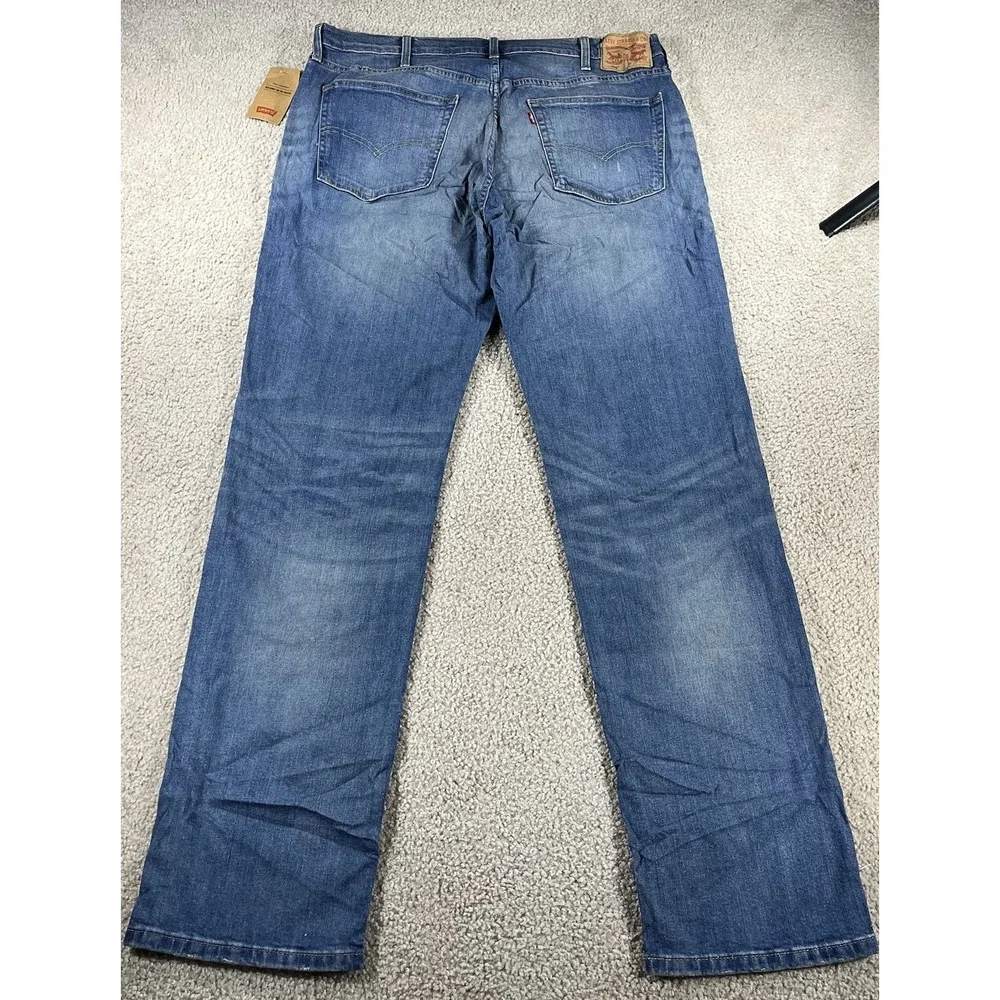 LEVI'S 559 RELAXED STRAIGHT FIT STRETCH MENS JEANS SZ: 40 x 37 RARE FIND NWT